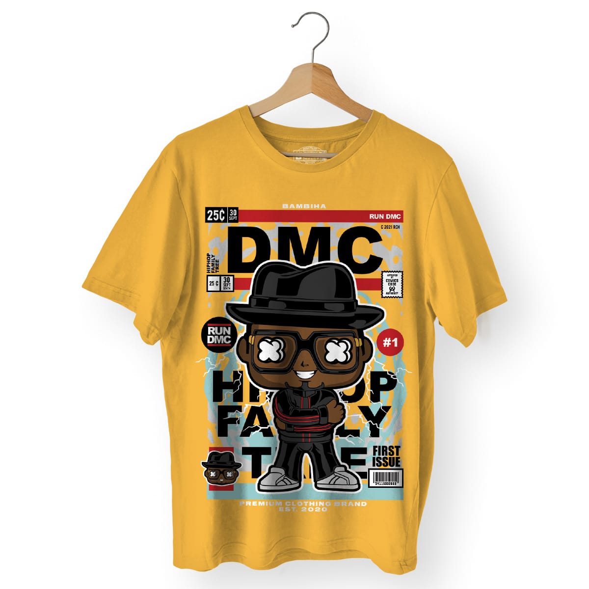 Run DMC Cartoon T-Shirt