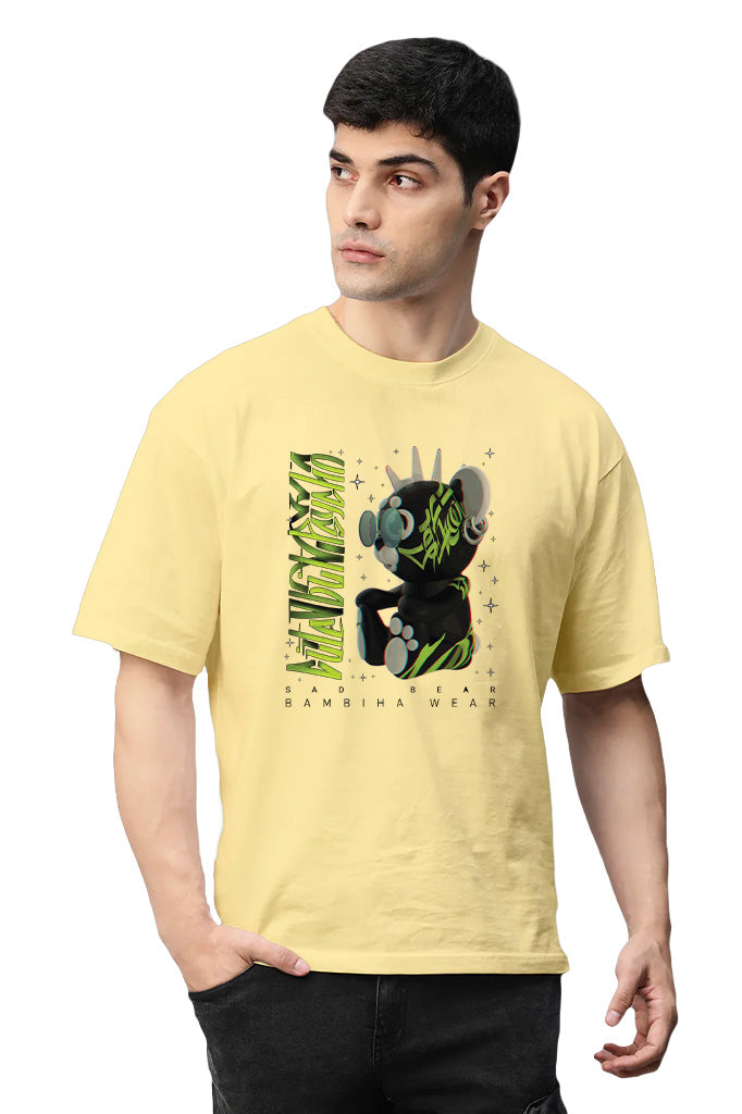 Sad Bear Oversized T-Shirt