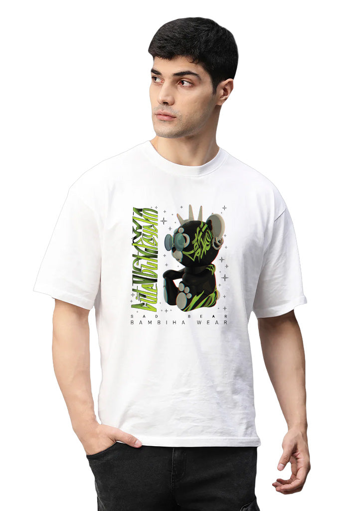 Sad Bear Oversized T-Shirt
