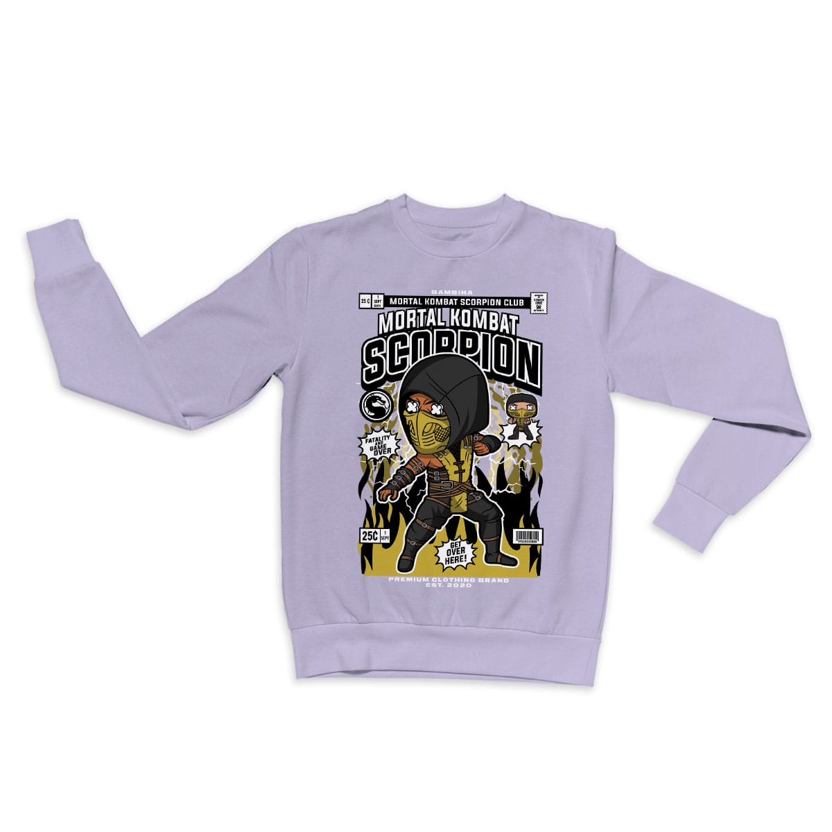 Scorpion Cartoon Sweatshirt