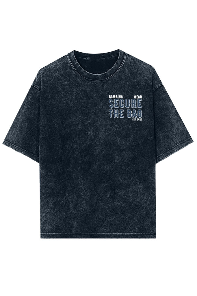 Secure the Bag Acid Wash Oversized T-Shirt