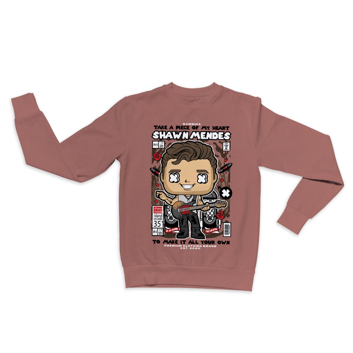 Shawn Mendes Cartoon Sweatshirt