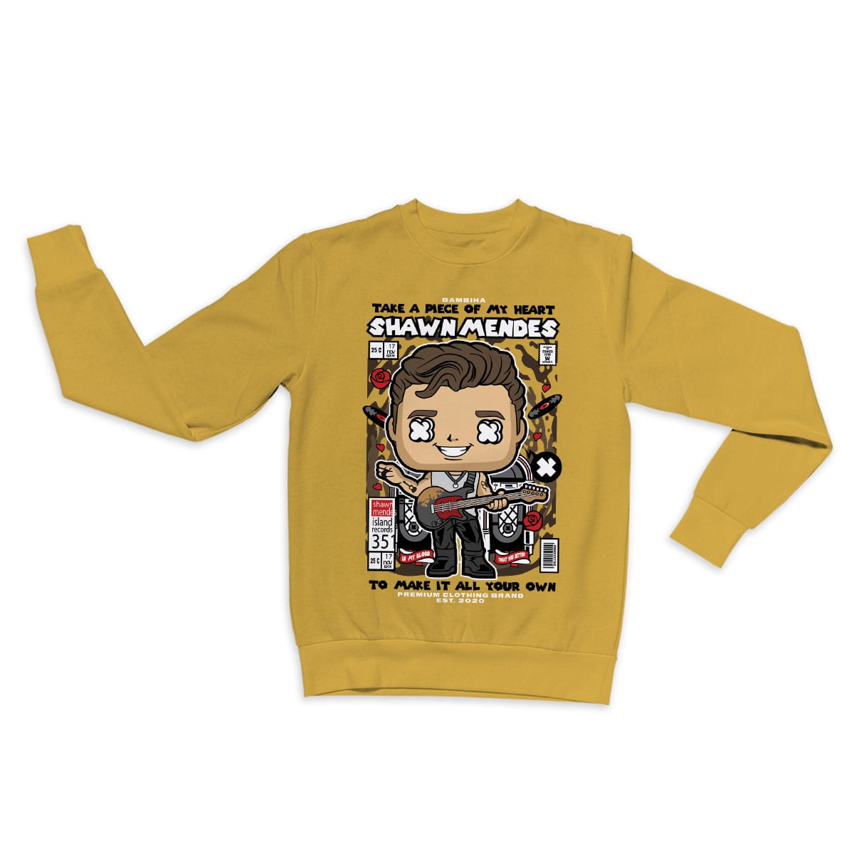 Shawn Mendes Cartoon Sweatshirt