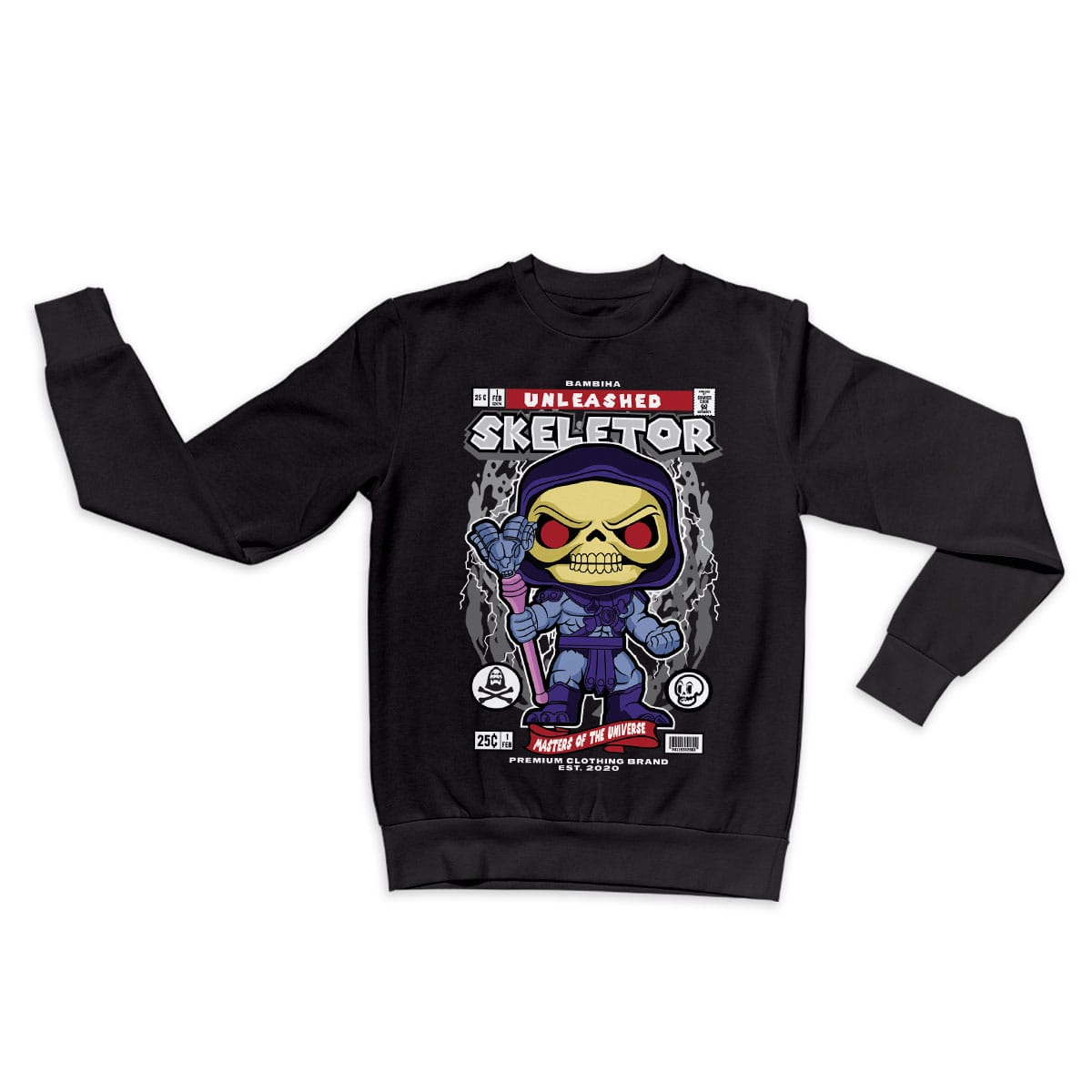 Skeletor Cartoon Sweatshirt