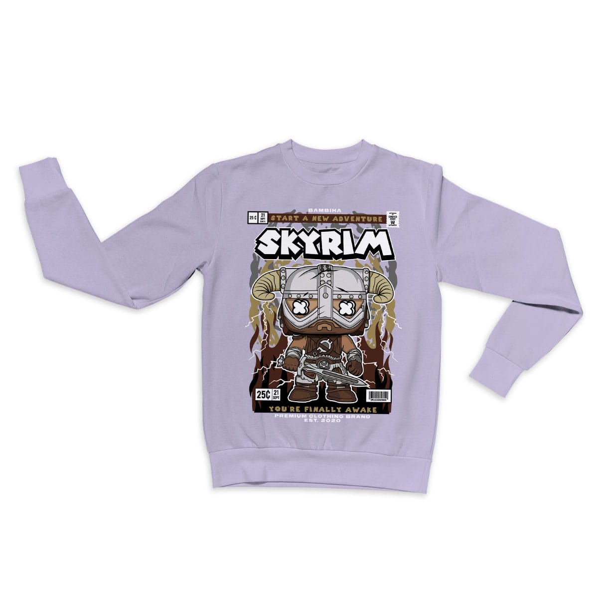 Skyrim Cartoon Sweatshirt