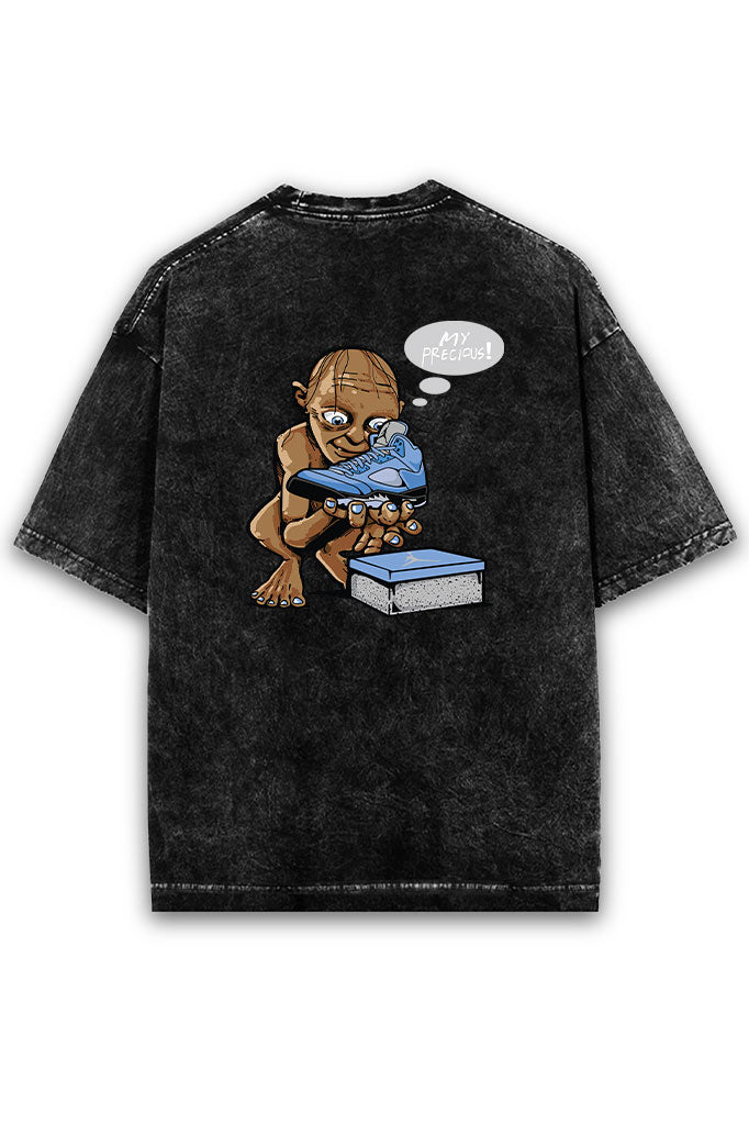 Sneakerhead Dreams Acid Wash Oversized T-Shirt
