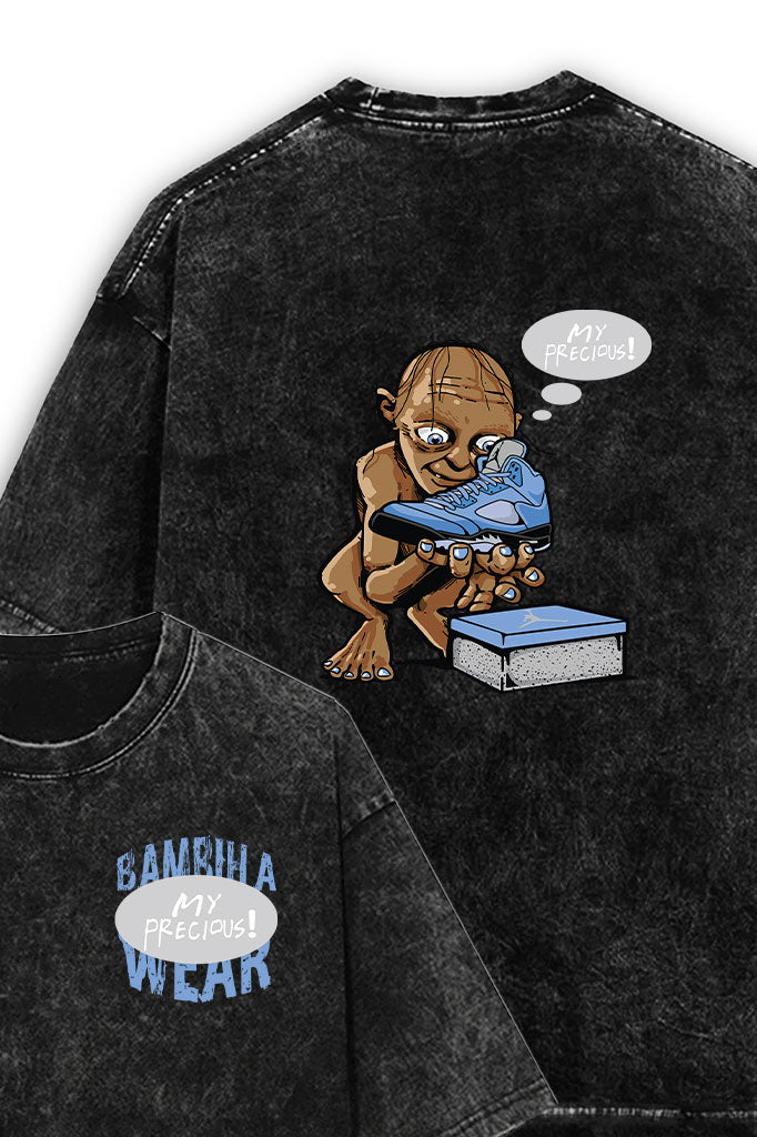 Sneakerhead Dreams Acid Wash Oversized T-Shirt