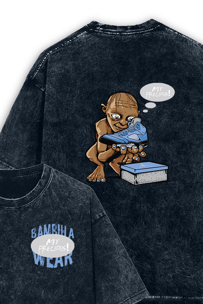 Sneakerhead Dreams Acid Wash Oversized T-Shirt