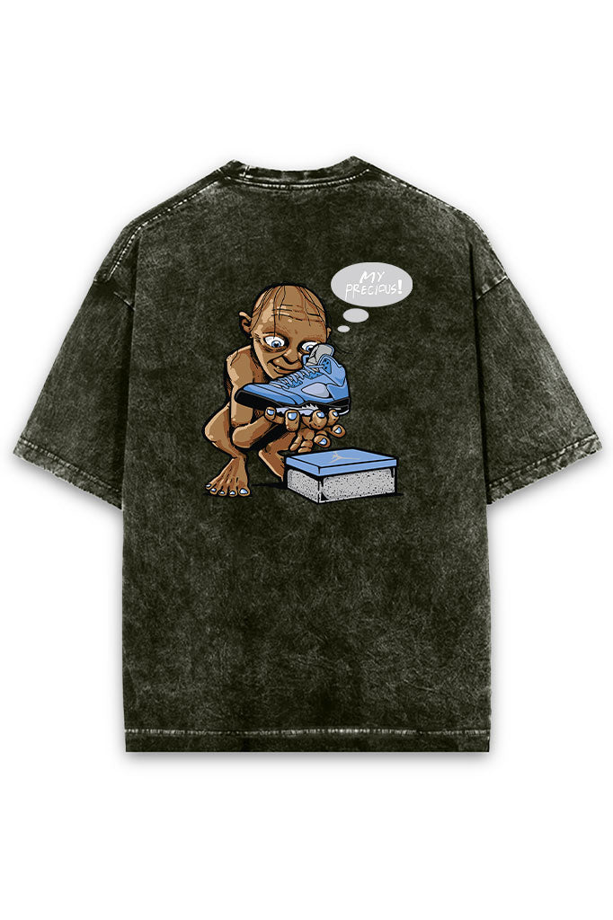 Sneakerhead Dreams Acid Wash Oversized T-Shirt