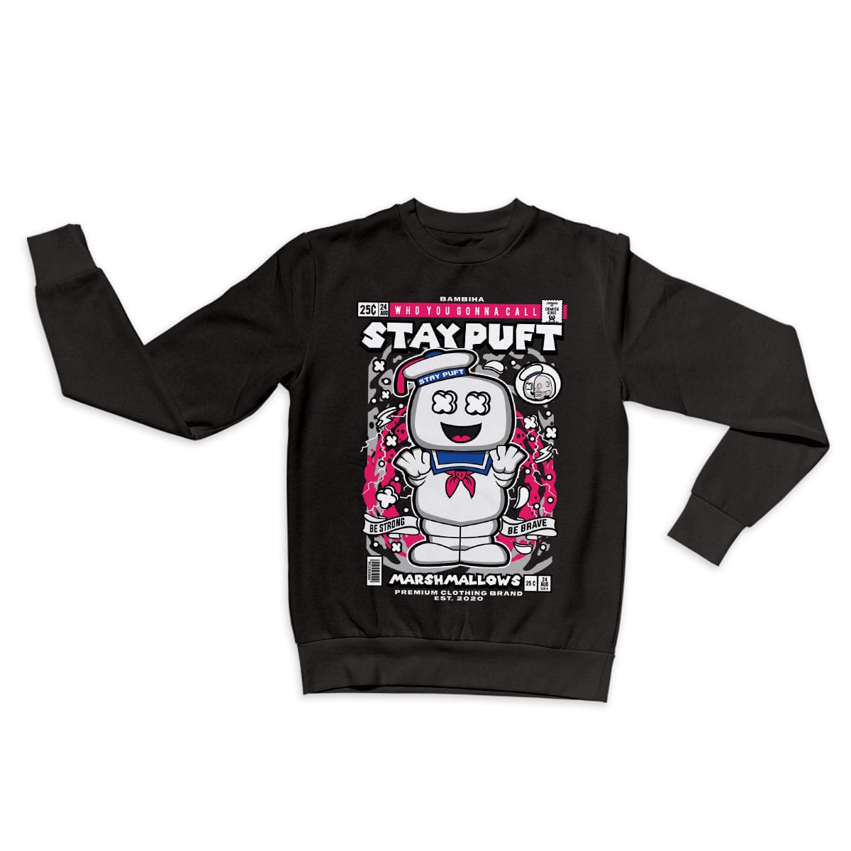 Stay Puft Marshmallowman Cartoon Sweatshirt