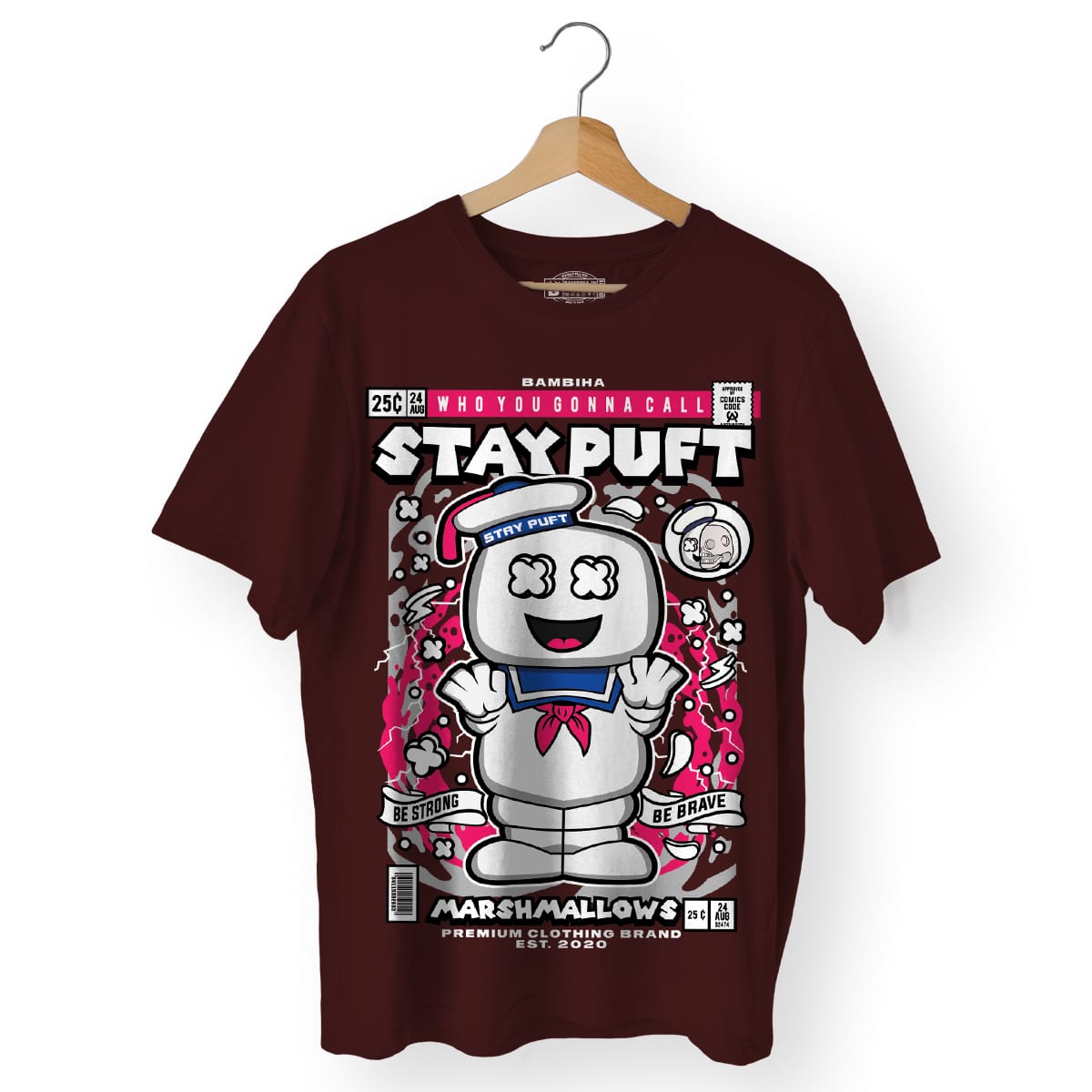 Stay Puft Marshmallowman Cartoon T-Shirt