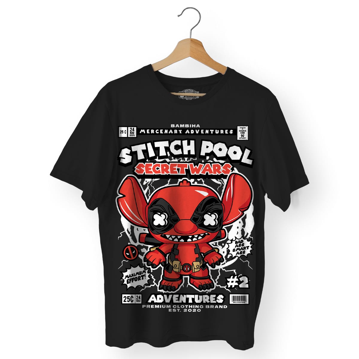Stitch Pool Cartoon T-Shirt