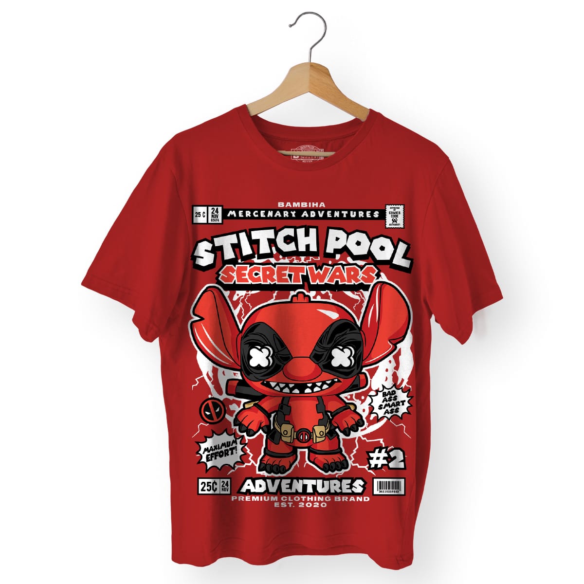 Stitch Pool Cartoon T-Shirt