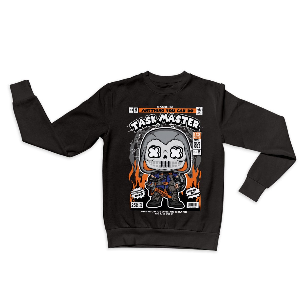 Taskmaster Cartoon Sweatshirt