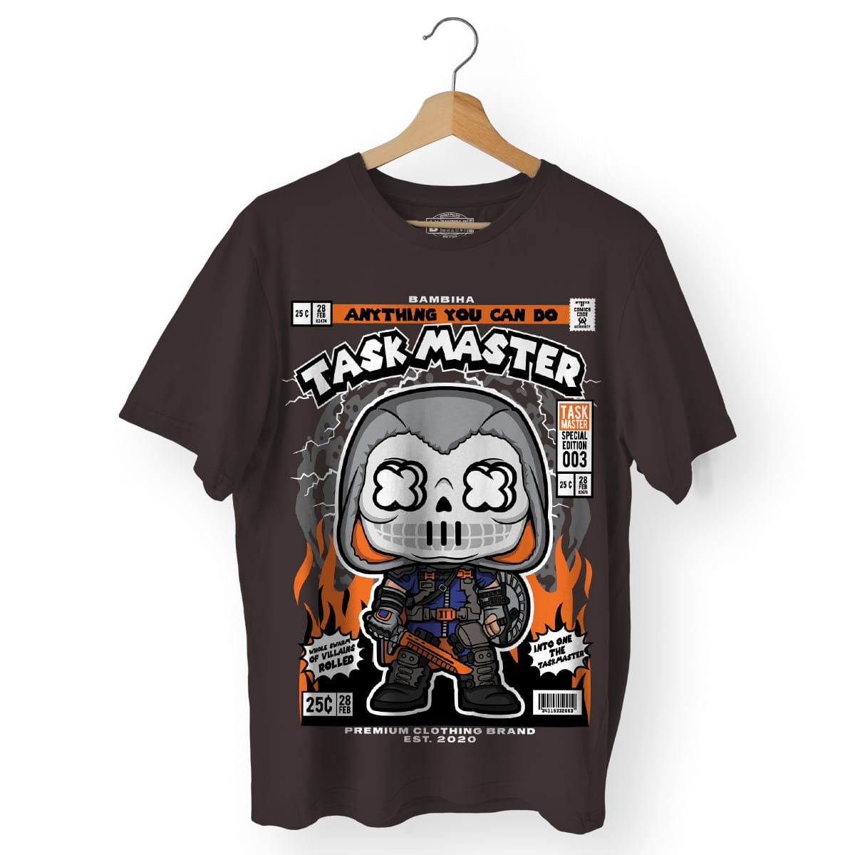 Taskmaster Cartoon T-Shirt