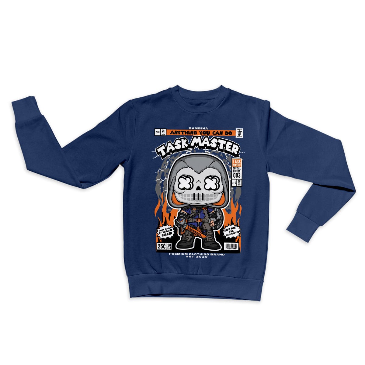 Taskmaster Cartoon Sweatshirt