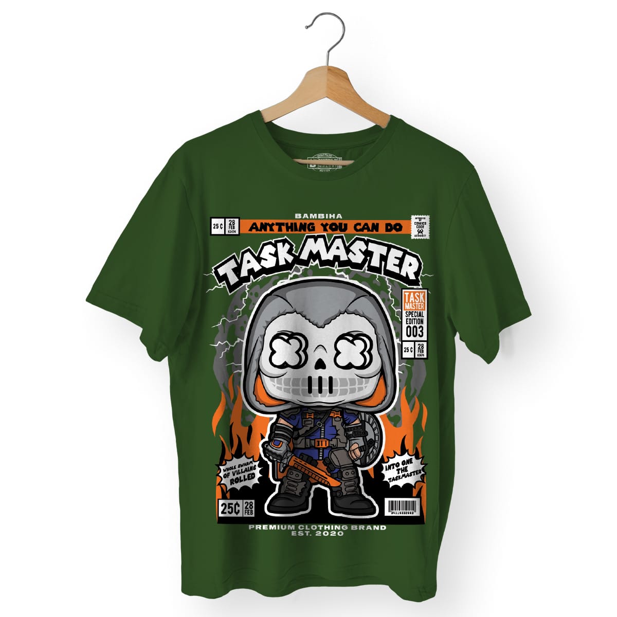 Taskmaster Cartoon T-Shirt