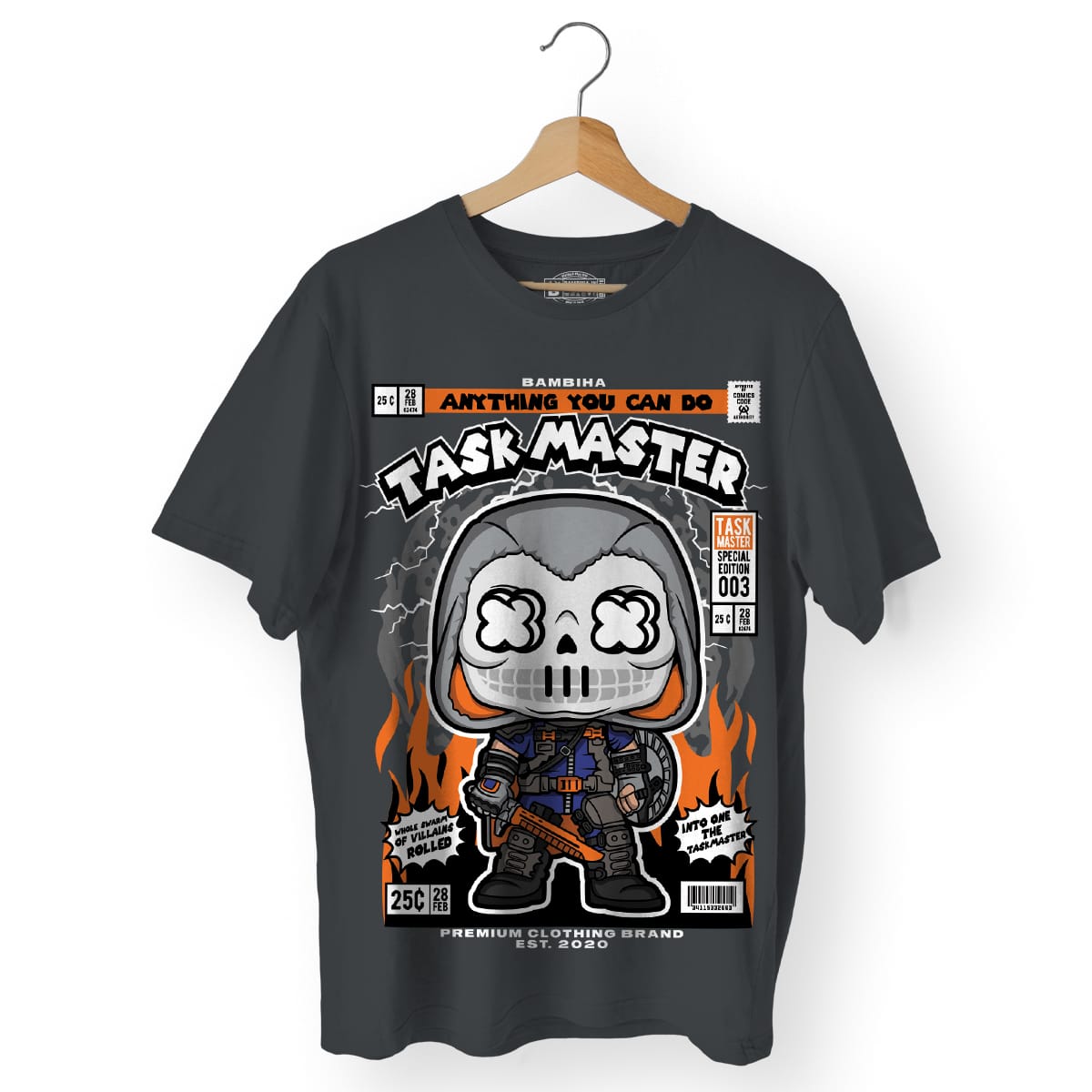 Taskmaster Cartoon T-Shirt