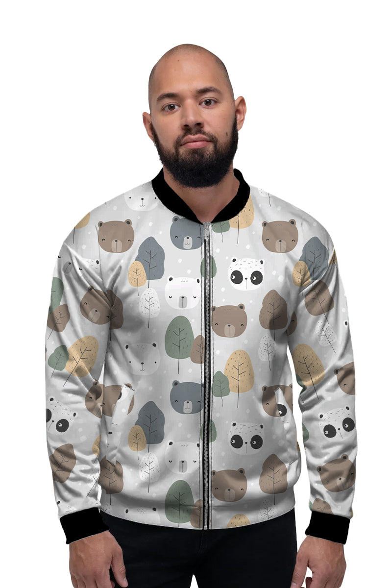 Teddy Polar & Panda Bomber Jacket