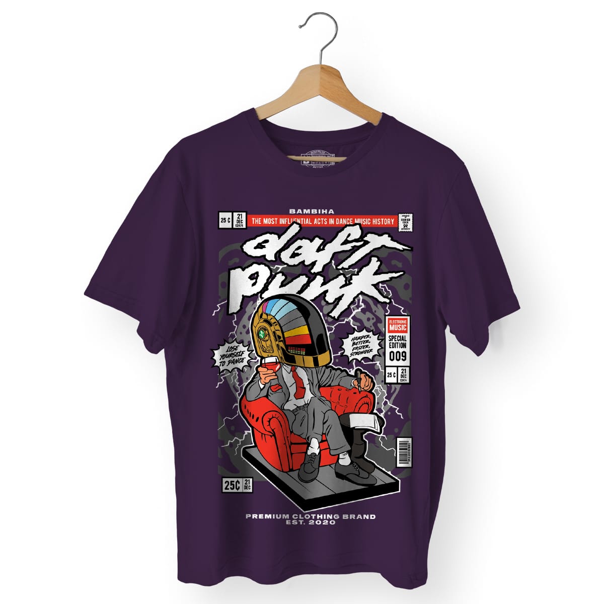 The Daft Punk Boss Cartoon T-Shirt