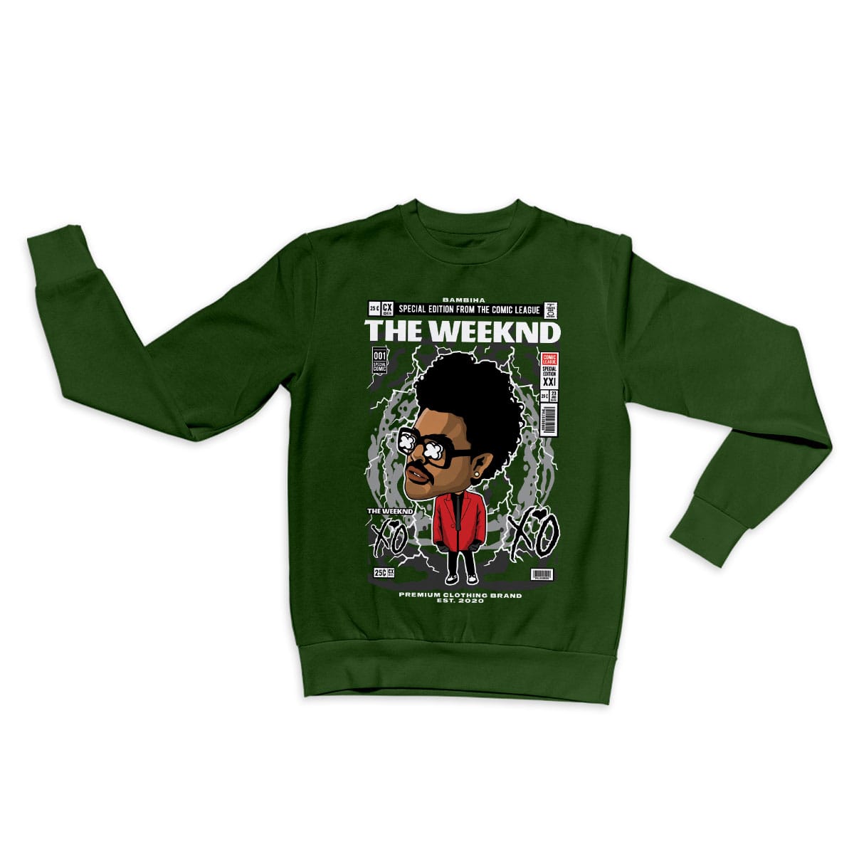 The Weeknd Cartoon Sweatshirt