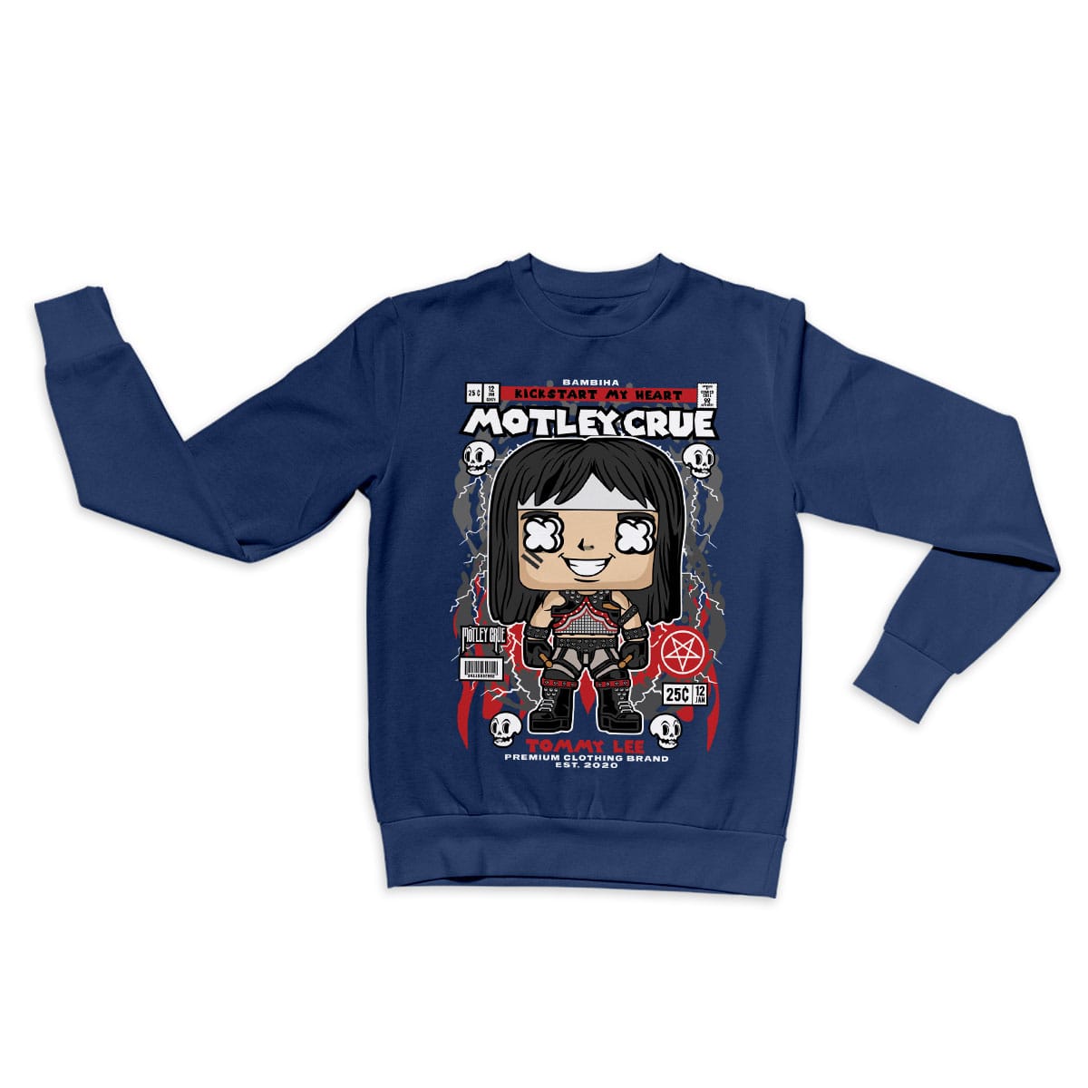 Tommy Lee Cartoon Sweatshirt