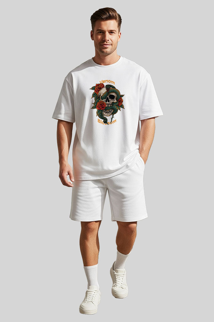 Venom Blossom Terry Relaxed Fit Co-Ord Set