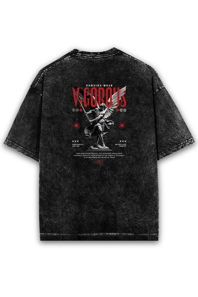 Vigorous Acid Wash Oversized T-Shirt