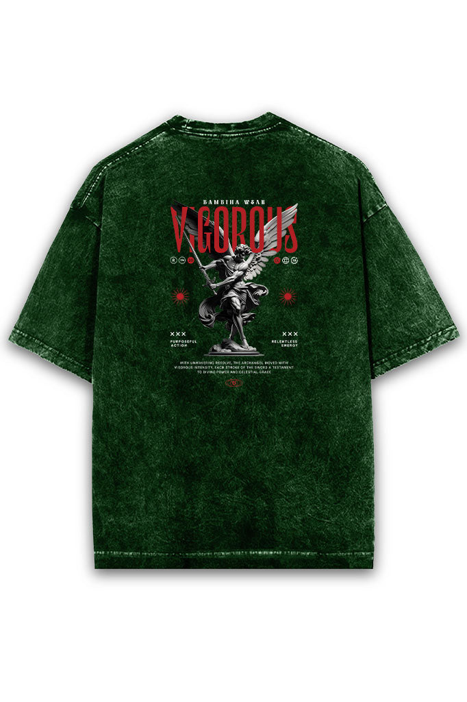 Vigorous Acid Wash Oversized T-Shirt