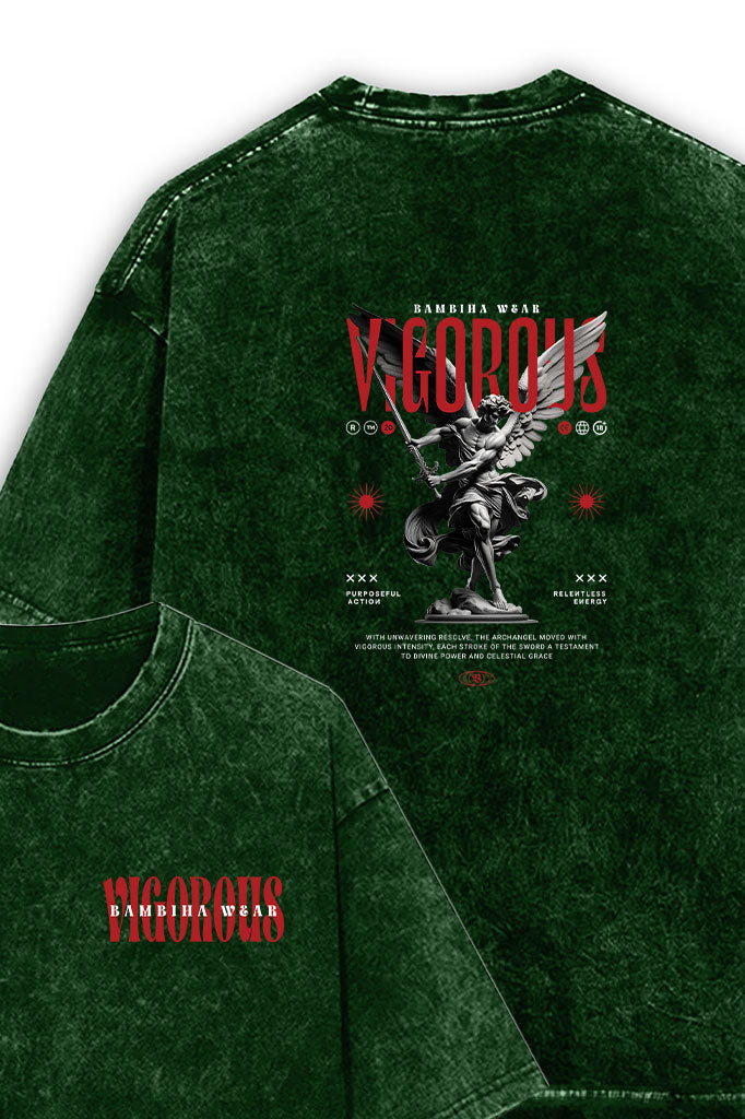 Vigorous Acid Wash Oversized T-Shirt