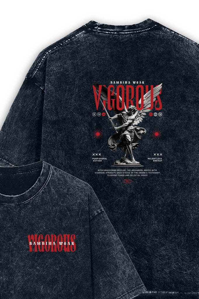 Vigorous Acid Wash Oversized T-Shirt