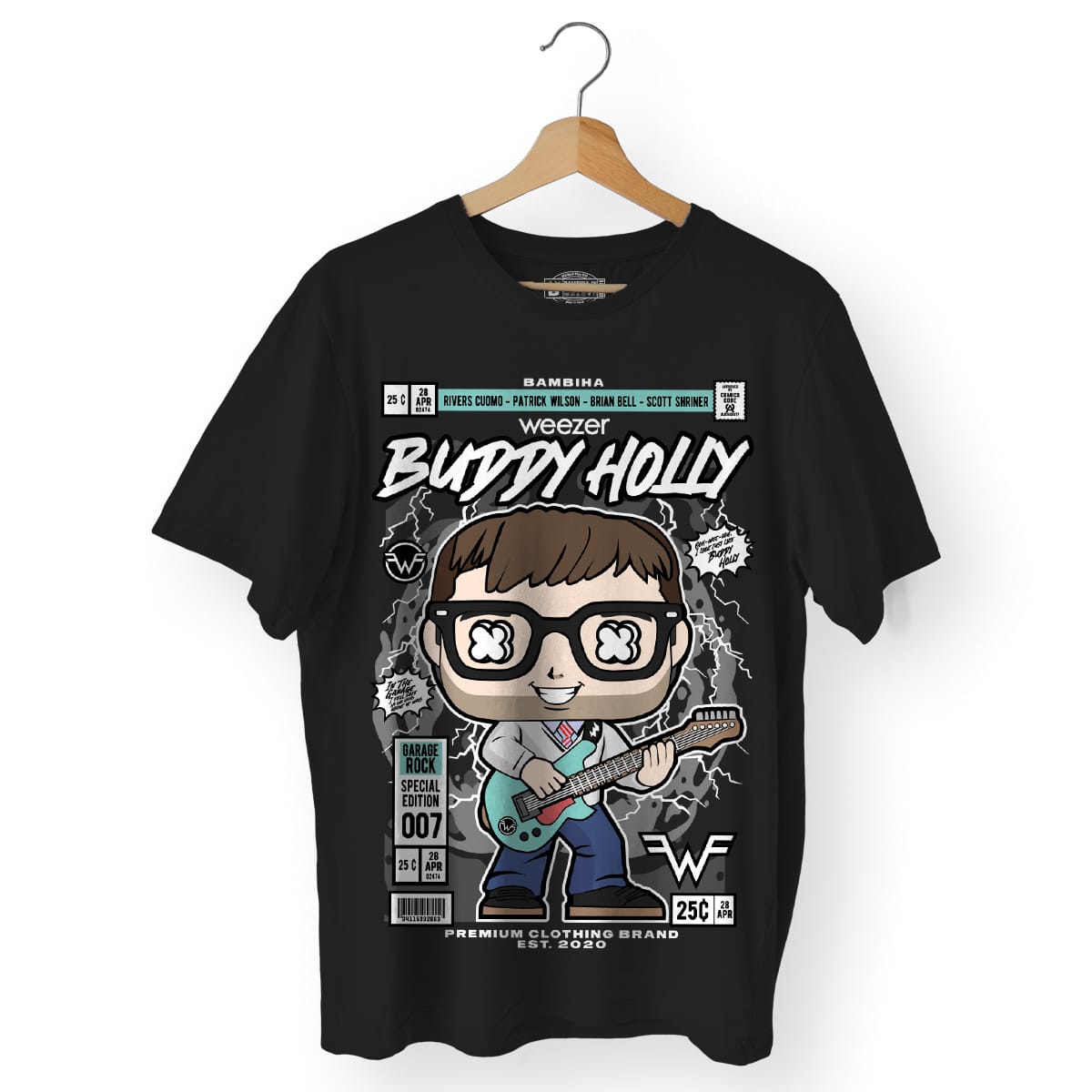 Weezer Cartoon T-Shirt