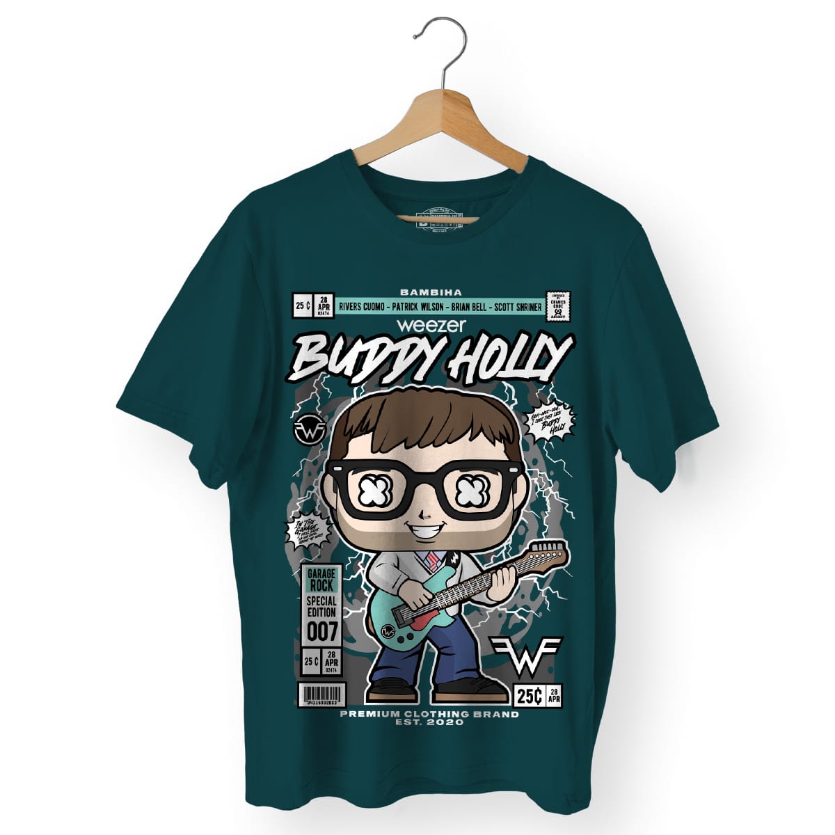 Weezer Cartoon T-Shirt