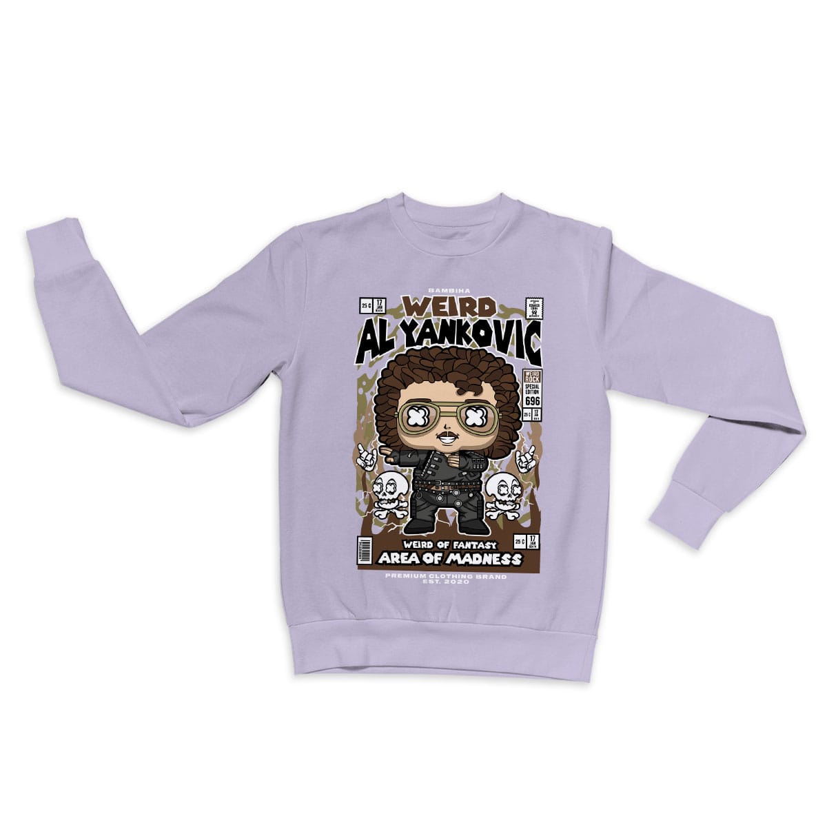 Weird Al Yankovic Cartoon Sweatshirt