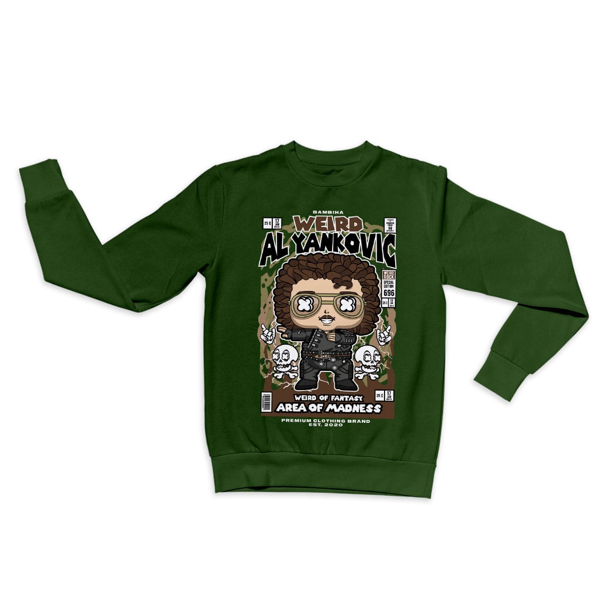 Weird Al Yankovic Cartoon Sweatshirt