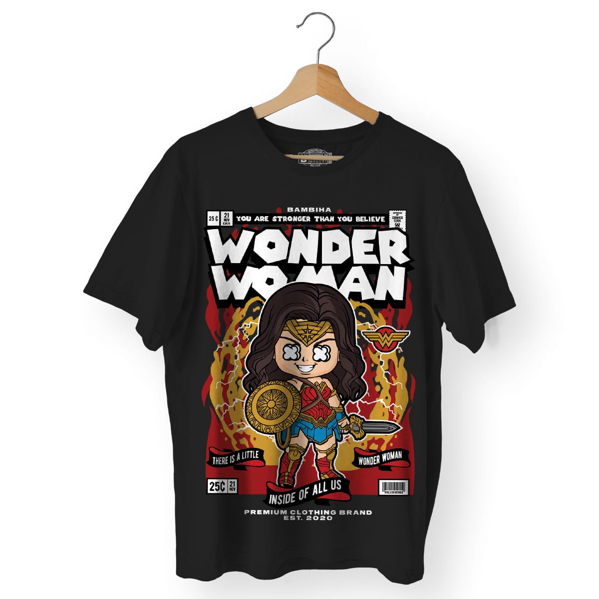 Wonder Woman Cartoon T-Shirt