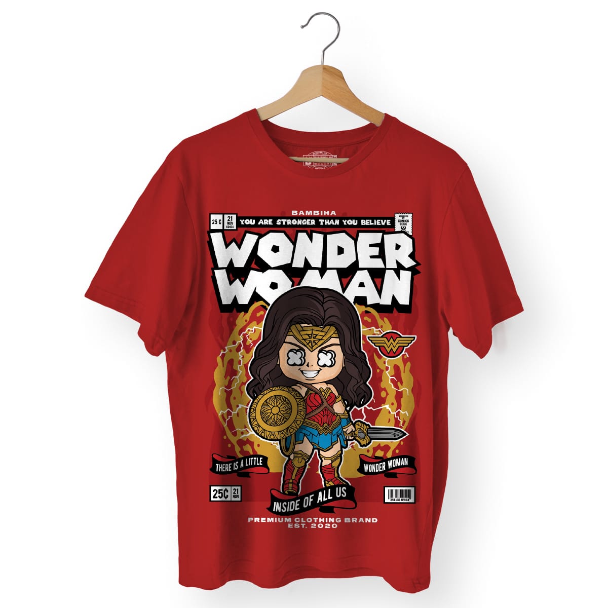 Wonder Woman Cartoon T-Shirt