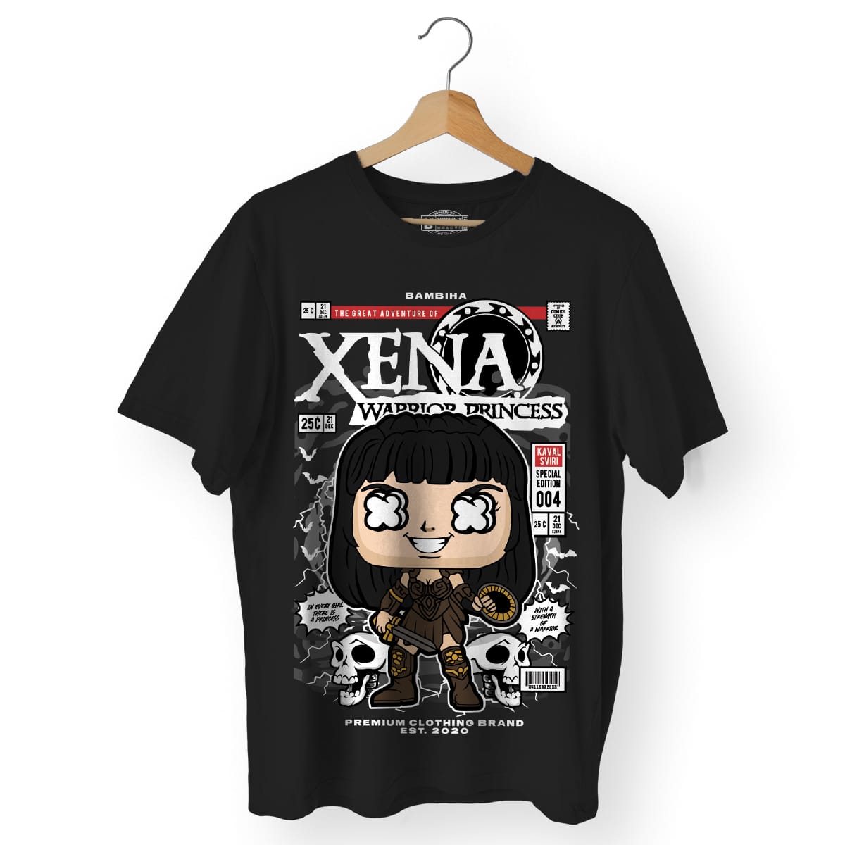 Xena Cartoon T-Shirt