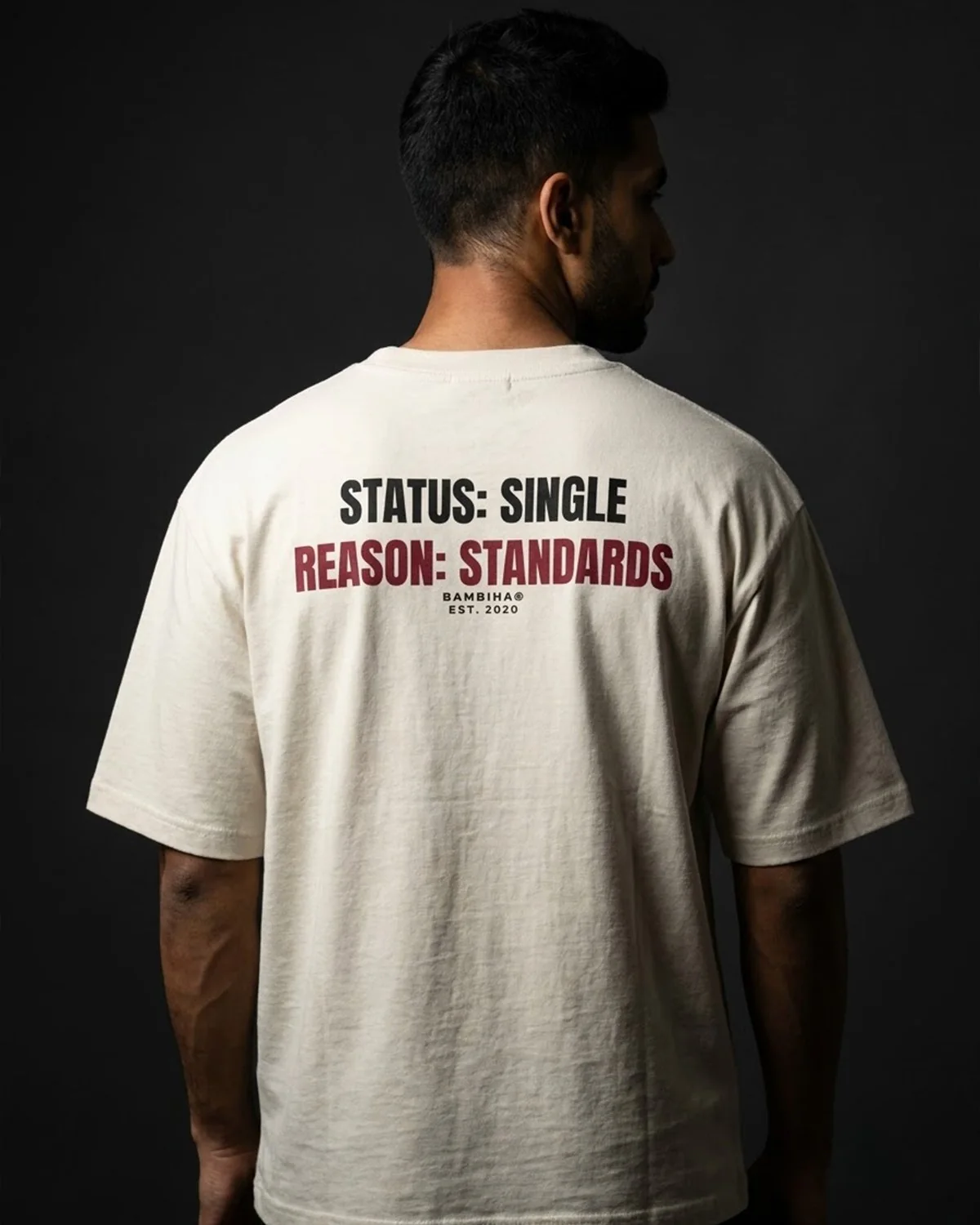 Status Single Reason Standards — Statement Tee